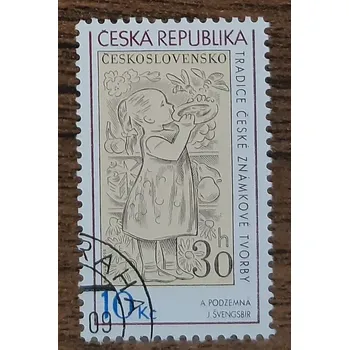 Sběratelství ČR raz. 587, Tradice české známkové tvorby, r. 2009