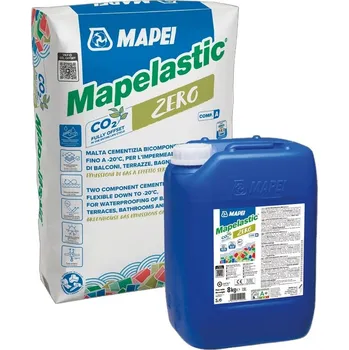 Hydroizolace MAPEI Mapelastic Zero A+B dvousložková hydroizolační malta 32 kg (24 kg prášek + 8 kg tekutina)