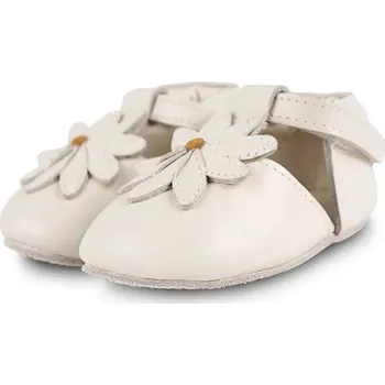 Dámské baleríny Dětské kožené baleríny Donsje Franny Shoes Daisy 1041002 bílá 00X, EUR 17/18