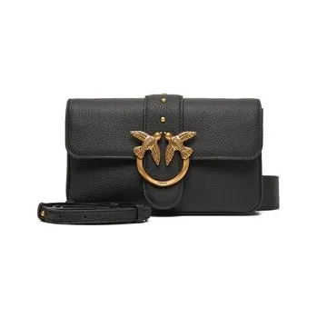 PINKO Love One Mini Slouchy Fl Al 25-26 104340 A2OX Černá