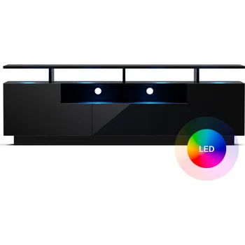 Perth Lowboard, TV skříňka, 150 x 35 x 50 cm, LED (10045756)