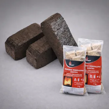 Tuhé palivo Mr.FIRE rašelinové noční brikety s dopravou paleta 1020 kg