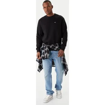 Pánská móda Tommy Jeans Mikina DM0DM20741 Černá Regular Fit 3XL