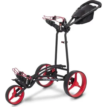 Golfový vozík Big Max Autofold FF manuální vozík, černo/červený