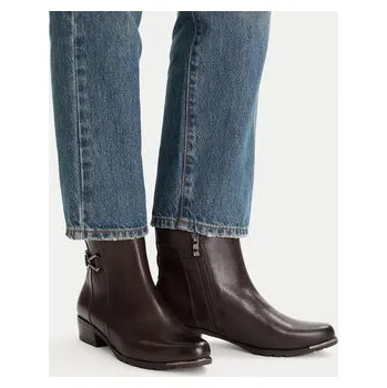 Dámské kozačky Polokozačky Caprice 9-25403-45 Hnědá 37_5