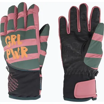 Dětské lyžařské rukavice ZIENER Liwa Aquashield PR rose blossom
