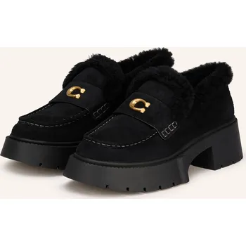 Dámská obuv Coach Dámské Plateau Mokasíny Leah, černá, 40