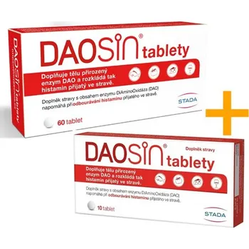 Speciální výživa DAOSIN tablety 60 tablet + 10 tablet ZDARMA