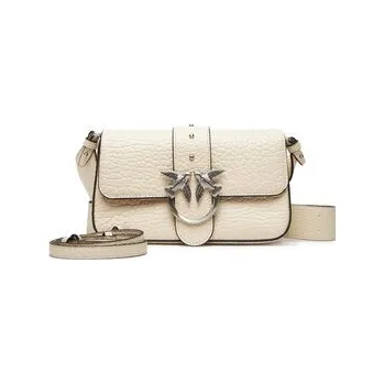 Kabelka PINKO Love One Mini Slouchy Fl Al 25-26 PLTT 104340 A2JU Écru OS