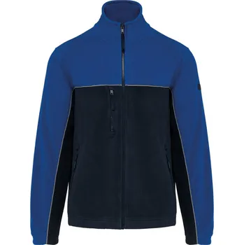 pracovní bunda WK DESIGNED TO WORK WK 904 / Unisex pracovní fleecová bunda - námořní modrá/modrá S