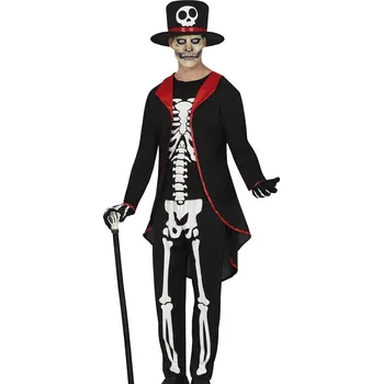 Karnevalový kostým Guirca Pánský kostým - Elegantní kostlivec Velikost - dospělý: L