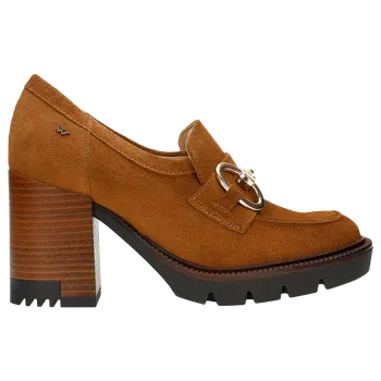 Dámské polobotky Elegantní Dámské Polobotky V Jasně Hnědé Barvě Se Sponou Wojas 4621763 40