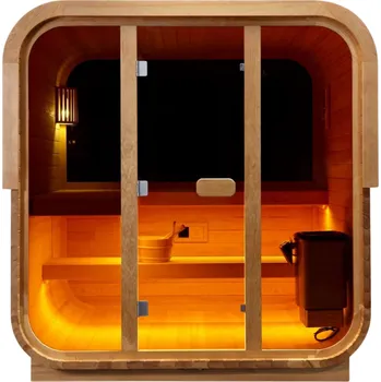 Sauna Relax na MAX CUBE Hemlock 200