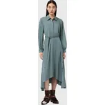 Šaty AllSaints LEXI W036DC modrá 95X, vel. 36