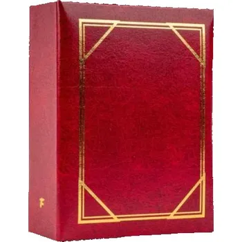 Jednobarevné fotoalbum, 10x15, zasunovací MM-46100 Vinyl 1 vínové