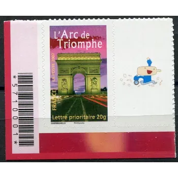 Poštovní známka Post France (2007) MiNr. 4240 ** (K) - Francie - Gratulační známka (samolepka)