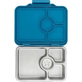 Svačinový box Yumbox Bento nerezový a nepropustný svačinový box - Normandy Blue