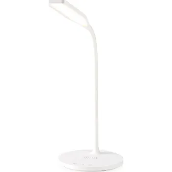 Lampička Stolní lampa Nedis LTLGQ4M2WT 15 W s Qi, bílá