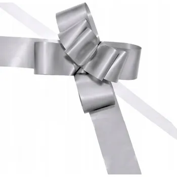 Dětské elektrovozidlo Mamido Mašle na elektrické autíčko pro děti stříbrná lesklá