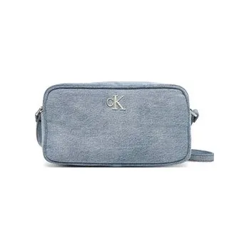 Kabelka Kabelka Calvin Klein Denim Ew Double Zip Camera Bag LV04F3226G Světle modrá OS