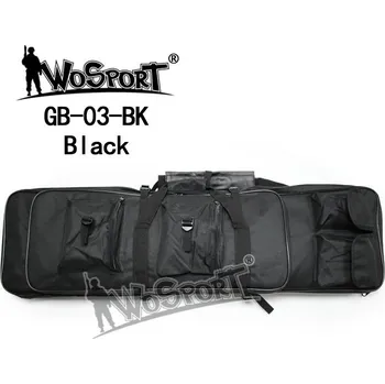 Wosport Brašna na 2 zbraně - 60 a 100cm - černá