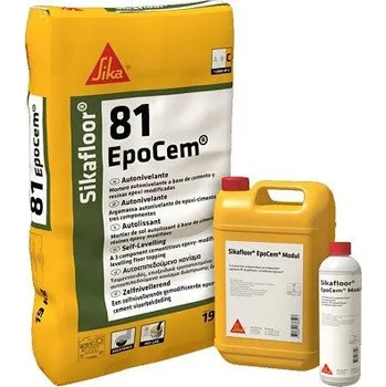 Samonivelační stěrka Sika Sikafloor®-81 EpoCem® · Epoxidovo-cementová samonivelační stěrka · 23kg (ABC)