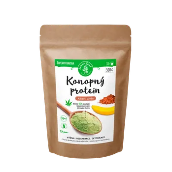 Protein Zelená Země Konopný protein 500 g - kakao s banánem