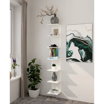 police Max-i Závěsná police QUINTY bílá