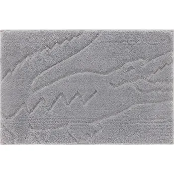Koupelnová předložka Koupelnový kobereček Lacoste LHERITAG Microch 50 x 80 cm 1044345 šedá 09X