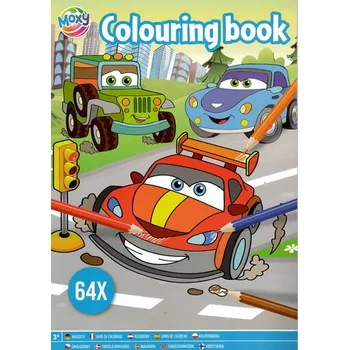 omalovánky Omalovánková knížka - auta