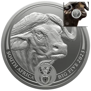 Stříbrná mince 1 Oz&nbsp;Big Five II - Buffalo 2023 (5.)