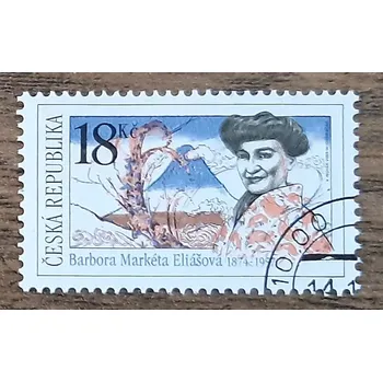 Sběratelství ČR 613 raz., Cestovatelka B.M. Eliášová, r. 2009