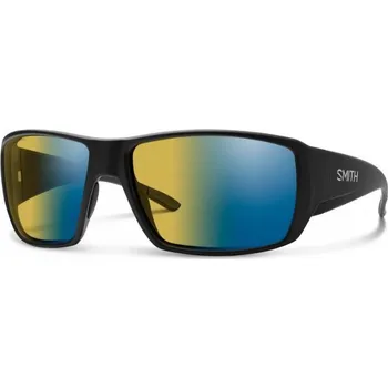Módní doplněk Polarizační brýle Smith Optics Guide's Choice Matte Black Polarchromic Yellow Blue Mirror