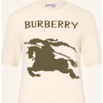 Dámské tričko Burberry Dámské Pletené Tričko Skylar, režná / olivová, 38