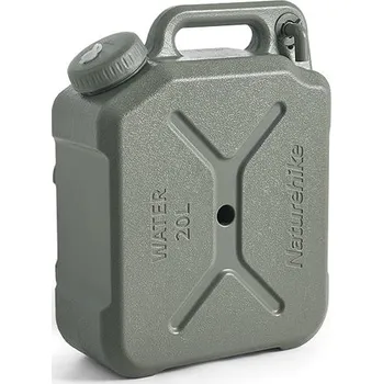 Kempingové nádobí Naturehike Kanystr na vodu 20L s kohoutkem, zesílený, zelený