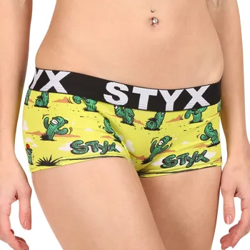 Kalhotky Dámské kalhotky Styx art s nohavičkou kaktusy (IN1351) S Možnost vrácení zboží ZDARMA do 120 dnů!