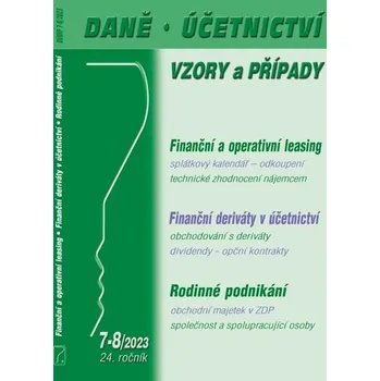DÚVaP 7-8/2023 Rodinné podnikání, Leasing, Deriváty