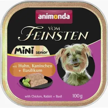 Krmivo pro psa ANIMONDA Vom Feinsten mini senior kuře/králík 100g