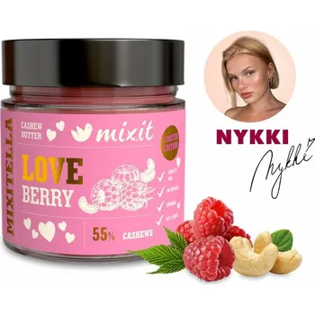 Potravina Mixit Valentýnská Mixitella od Nykki – Love Berry