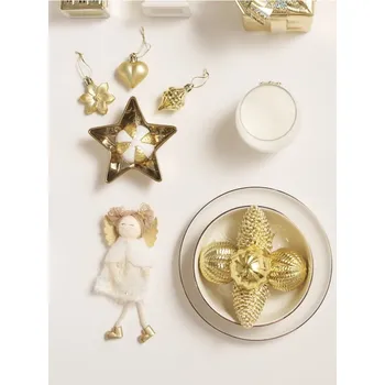 Vánoční dekorace Sinsay - Vánoční ozdoby - zlatá - 507CL-GLD - 507CL-GLD-ONE-1