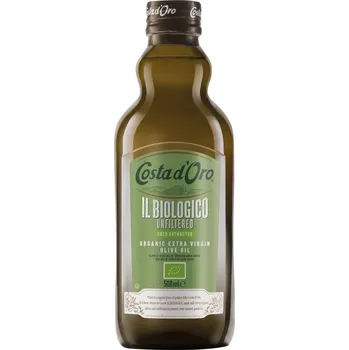 Rostlinný olej Costa d’Oro Il Biologico extra panenský olivový olej 500 ml