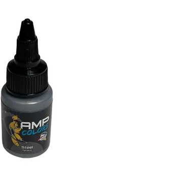 Modelářská barva AMP Colors Steel - 22ml