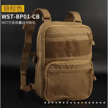 Wosport WST taktický MOLLE batoh FLAT PACK - Coyote Brown