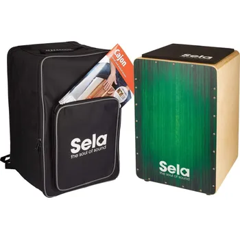 Sela SE 063 Varios Green Dřevěný cajon (Jako nové)