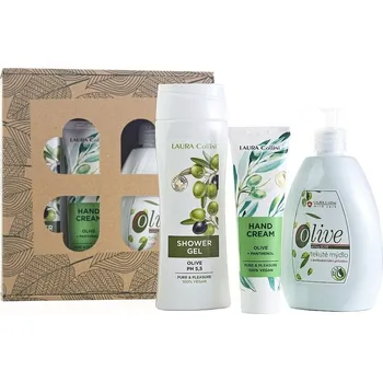 Kosmetická sada Dárková kosmetická sada Laura Collini dárkový balíček Nr. 12, Olive