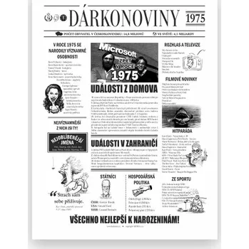 metr Dárkonoviny z roku 1975