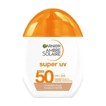 GARNIER Ambre Solaire Super UV UV-Water-Fluid Glow LSF 50 Opalovací gel