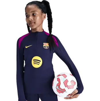 Pánská mikina Dětská tréninková mikina Nike FC Barcelona 25/26 Strike modrá