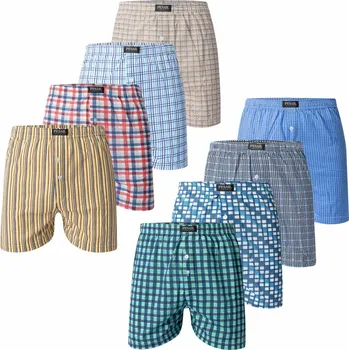 Trenýrky FANNIFEN Trenýrky s klasickou gumou PE-403 3 ks v balení Barva: Mix, Velikost: 4XL