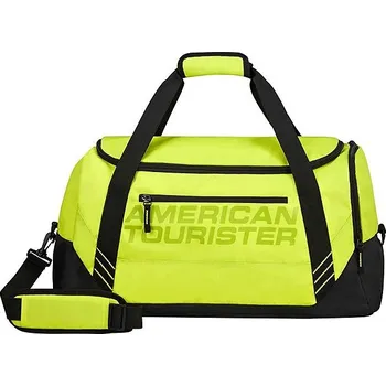 Sportovní taška American Tourister Taška Urban Groove UG23 Duffle Sport Black/Lime